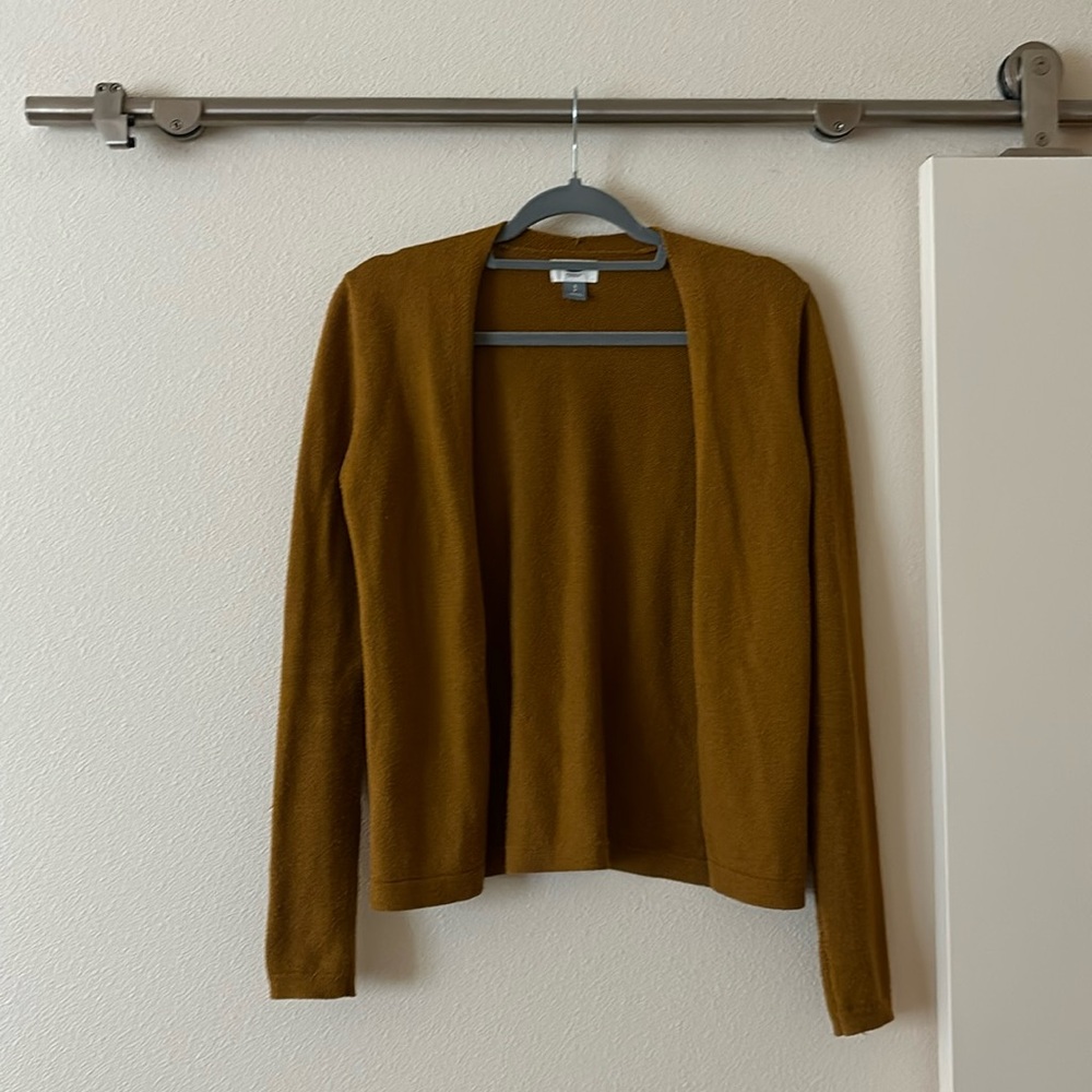 Longsleeve Mustard Cardigan